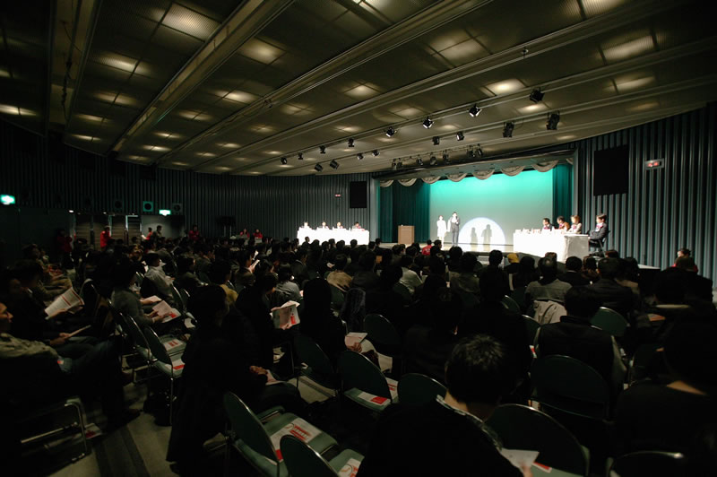 ビジネス講演会　会場風景　カメラマン撮影